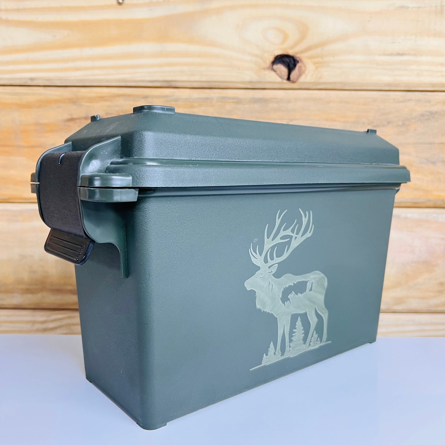 Elk in the Wilderness Ammo Can
