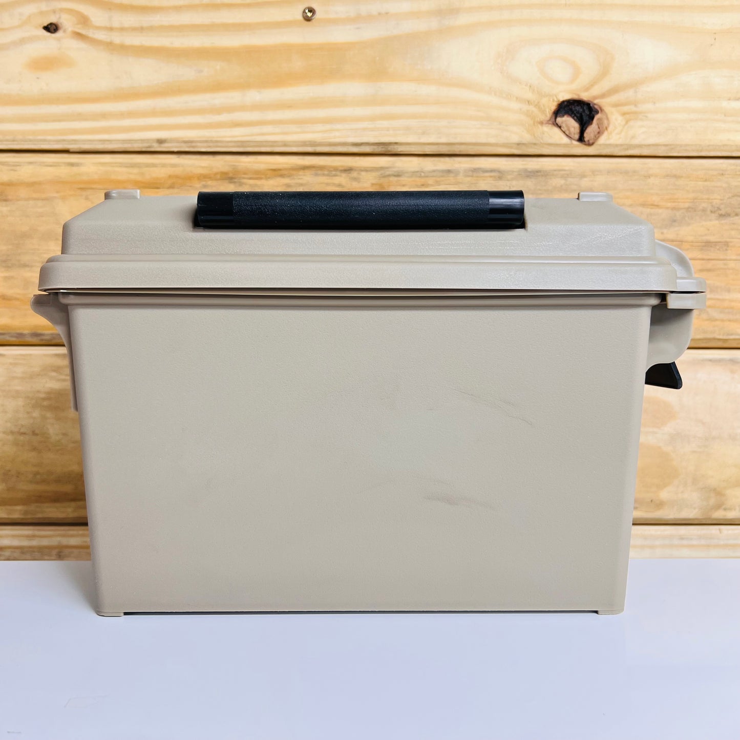 C-130 Hercules American Flag Ammo Can - Tan