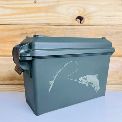 Fly Fishing Trout Ammo Can