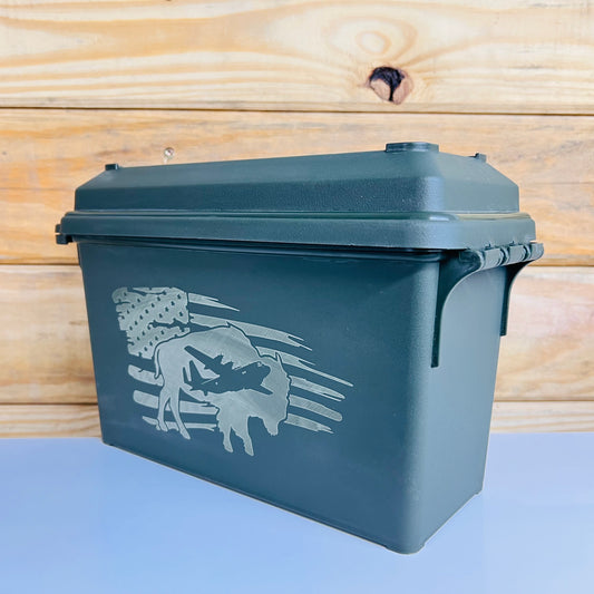 C130 Hercules American Flag Ammo Can