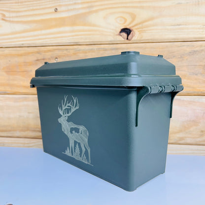 Elk in the Wilderness Ammo Can