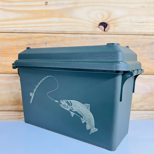 Fly Fishing Trout Ammo Can