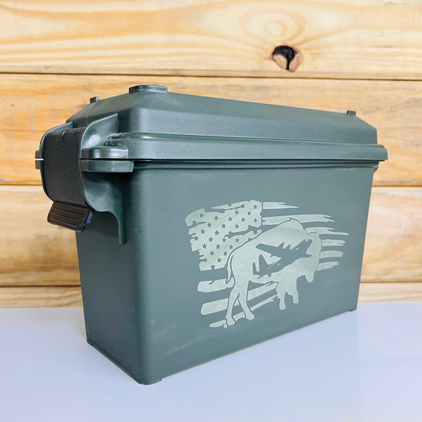 C130 Hercules American Flag Ammo Can