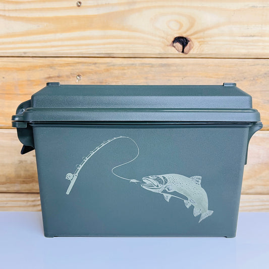 Fly Fishing Trout Ammo Can